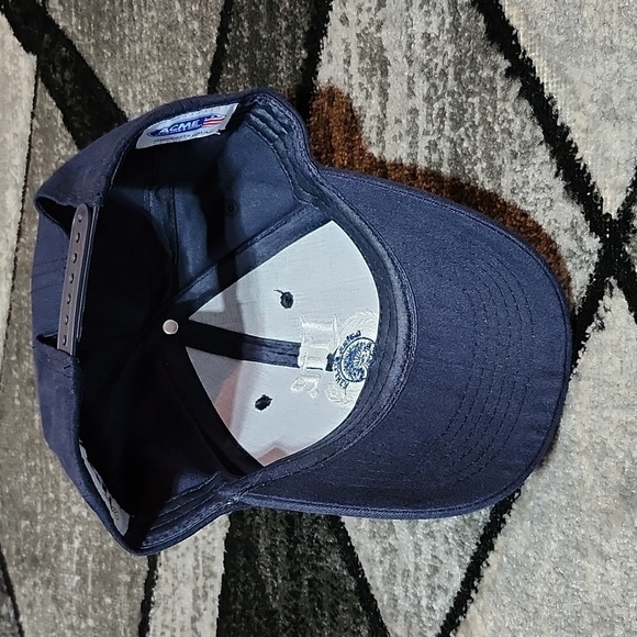 MILLER LITE EMBROIDERED NAVY BLUE SNAP-BACK HAT - Picture 8 of 13